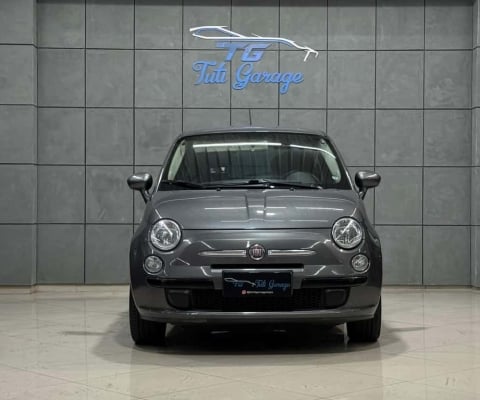 Fiat 500 /  CULT - Cinza - 2011/2012