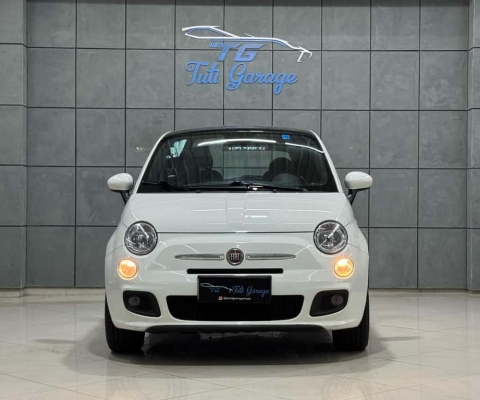 Fiat 500 Sport Air 1.4 16V/1.4 Flex 16V Aut.  - Branca - 2013/2014