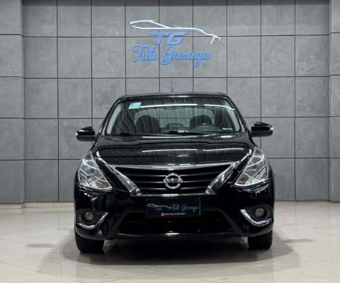Nissan Versa SL 1.6 16V FlexStart 4p Aut.  - Preta - 2019/2020