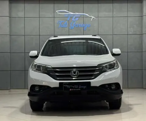 Honda CR-V EXL 2.0 16V 4WD/2.0 Flexone Aut.  - Branca - 2013/2013