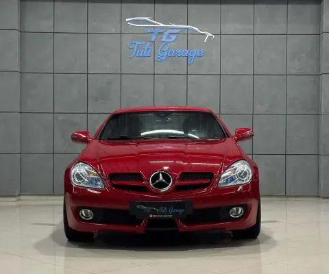 Mercedes-Benz Slk 200 Kompressor 16V/ 200 CGI 16V  - Vermelha - 2009/2009