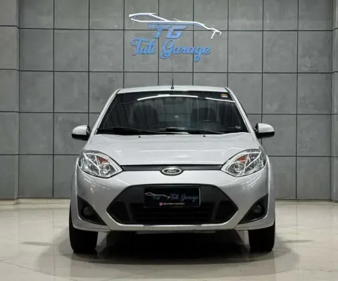 Ford Fiesta Sedan 1.6 16V Flex Mec.  - Prata - 2012/2013