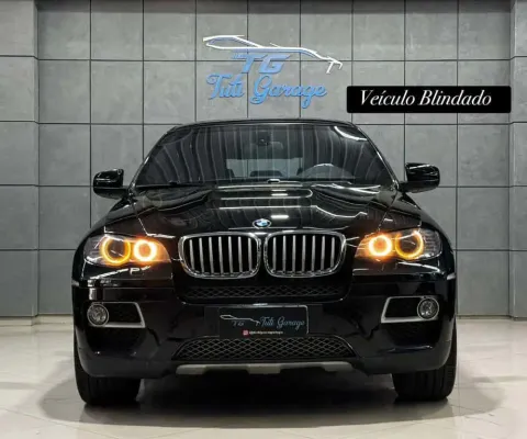 BMW X6 XDRIVE 50i 4.4 407cv Bi-Turbo  - Preta - 2012/2013