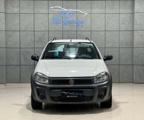 Fiat Strada Working HARD 1.4 Fire Flex 8V CS  - Branca - 2018/2018