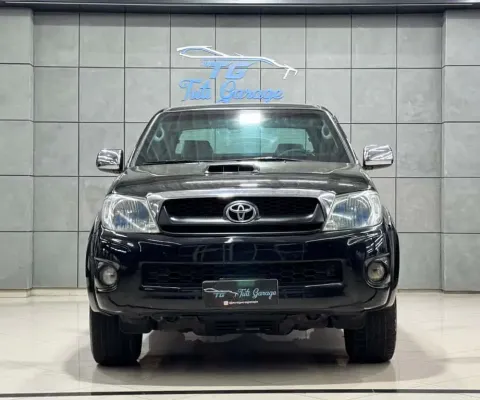 Toyota Hilux CD SRV D4-D 4x4 3.0 TDI Diesel Aut - Preta - 2010/2011