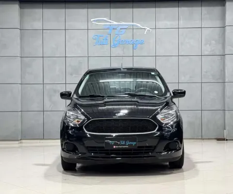 Ford KA 1.0 SE/SE Plus TiVCT Flex 5p - Preta - 2015/2015