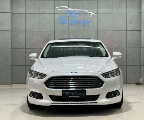 Ford Fusion 2.0 TITANIUM AWD 16V 4P - Branca - 2015/2016