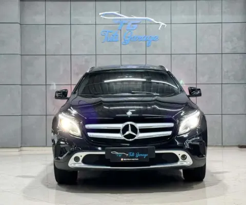 Mercedes-Benz Gla 200 Advance 1.6/1.6 TB 16V Flex Aut - Preta - 2017/2017