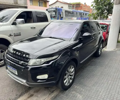 Land Rover Range Rover Evoque RANGE ROVER EVOQUE 2.0 PURE TECH - Preta - 2014/2015