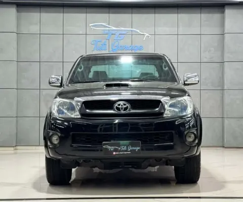 Toyota Hilux CD SRV D4-D 4x4 3.0 TDI Diesel Aut - Preta - 2010/2011