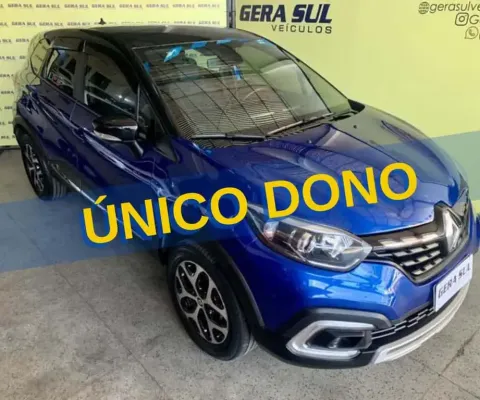 CAPTUR INTENSE TURBO 1.3 16V CVT 21/22 AZUL ÚNICO DONO