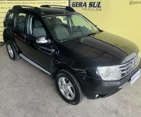 DUSTER DYNAMIQUE 1.6 16V 4X2 FLEX 12/13 PRETA