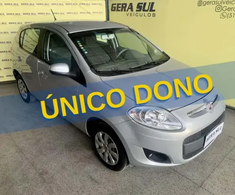 PALIO ATTRACTIVE 1.4 8V FLEX 2013 PRATA ÚNICO DONO