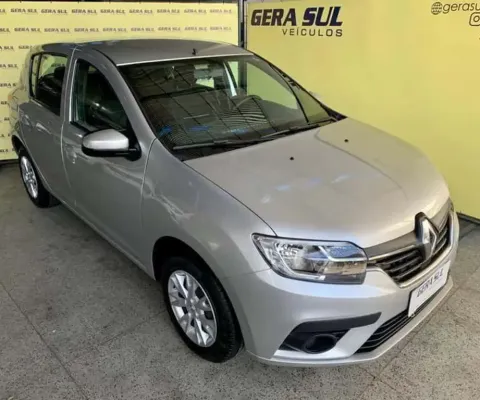SANDERO ZEN 1.6 16V FLEX 19/20 PRATA