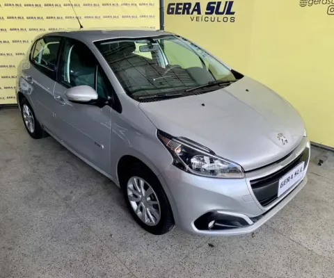 208 active 1.2 12v flex 2017 prata