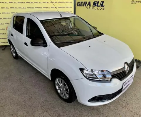 SANDERO AUTHENTIQUE 1.0 12V FLEX 16/17 BRANCO