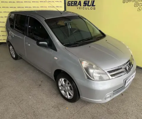 LIVINA S 1.8 16V AT FLEX 12/13 PRATA