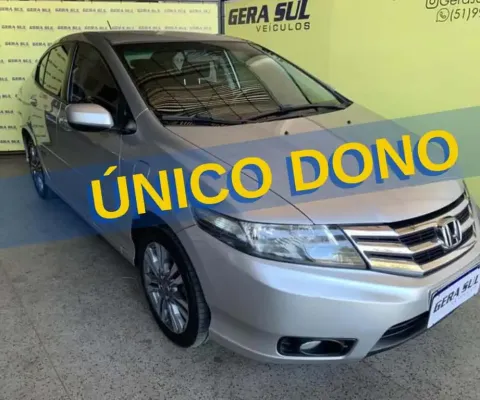 City lx sedan 1.5 16v at. Flex 13/14 prata único dono
