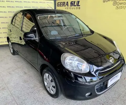 March s 1.6 16v flex 13/14 preto