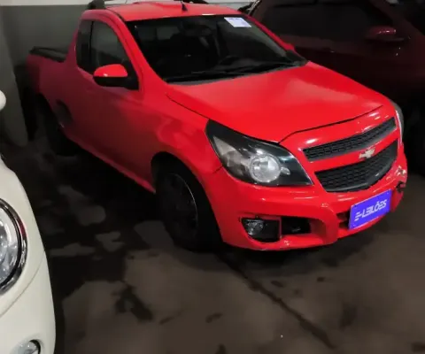 CHEVROLET MONTANA SPORT 2 SAO PAULO-SP Ano/Mod: 2014/2014 Cor: Vermelho