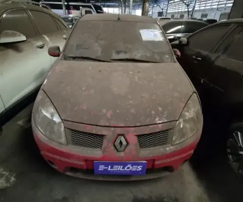 RENAULT SANDERO EXP1016V 2011 SAO PAULO-SP Ano/Mod: 2010/2011 Cor: Vermelho