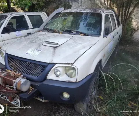 L200 4X4 GL Marca: MITSUBISHI PORTO VELHO/RO Ano/Mod: 2009/2009 Cor: Branca