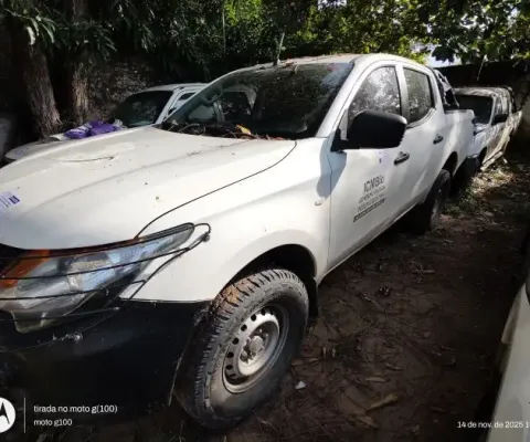 L200 TRITON SPT GL Marca MITSUBISHI BRASILIA/DF Ano/Mod: 2018/2019 Cor: Branca