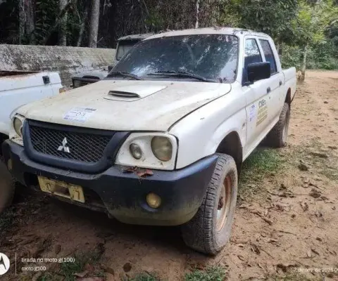 L200 4X4 GL Marca: MITSUBISHI MANAUS/AM Ano/Mod 2009/2010 Cor: Branca