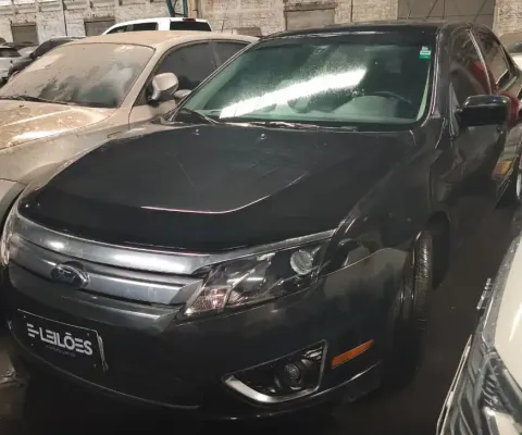 Ford Fusion 16V, ano de fabricação/modelo 2009/2010, preto, à gasolina