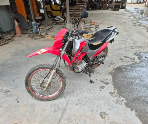 Honda/NXR150 BROS KS, Flex, Cor Vermelha, Banco Rasgado...