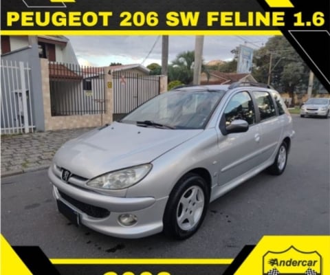 Peugeot 206 SW Feline 1.6 (flex) 2008