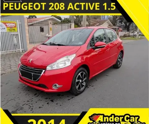 Peugeot 208 1.5 Active 2014, VEICULO COMPLETO, REVISADO MOTOR E CAIXA