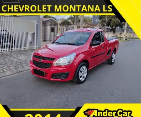Chevrolet Montana LS 1.4 (Flex) 2014, REVISADA COM GARANTIA