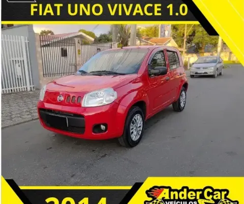 Fiat Uno Vivace 1.0 8V (Flex) 4p 2014, VEICULO REVISADO E COM GARANTIA 