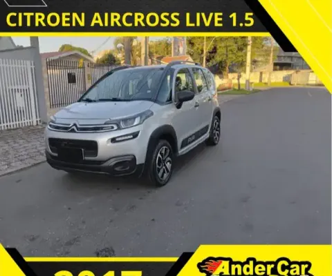 Citroën Aircross 1.5 Live (Flex) 2017, VEICULO REVISADO COM GARANTIA 