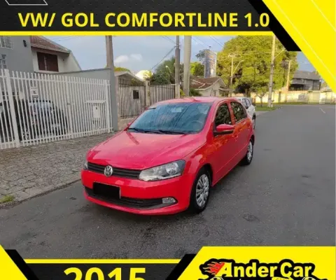 Volkswagen Gol 1.0 Comfortline (Flex) 4p 2015, IPVA 2026 QUITADO