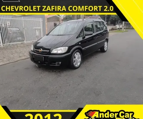 Chevrolet Zafira Comfort 7L 2.0 2012, COM IPVA 2026 QUITADO