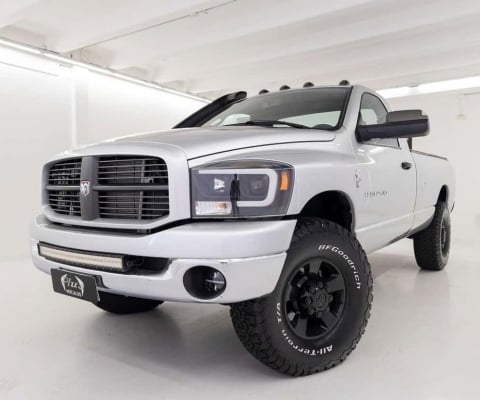Dodge Ram 2500 H.DUTY 5.9 SLT CS 4x4 Diesel - Prata - 2005/2006
