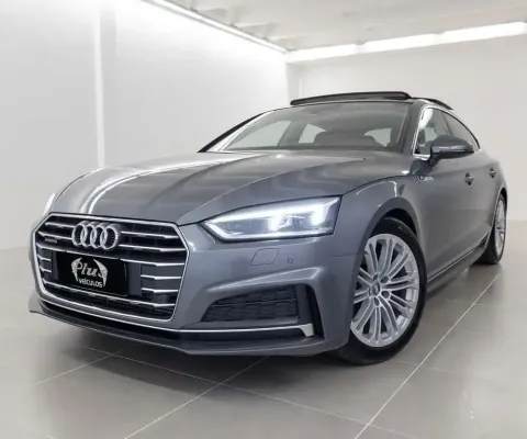 Audi A5 2.0 TFSI AMBITION PLUS QUATTRO - Cinza - 2017/2018