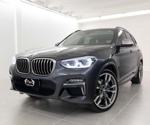BMW X3 3.0 M40I 4X4 TURBO - Cinza - 2021/2021
