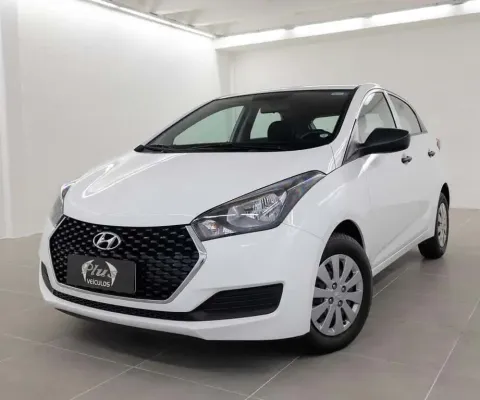 Hyundai HB20 1.0 UNIQUE - Branca - 2019/2019