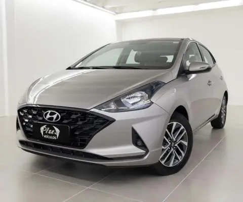 Hyundai HB20 1.0 EVOLUTION TURBO AUTOMÁTICO - Prata - 2020/2021