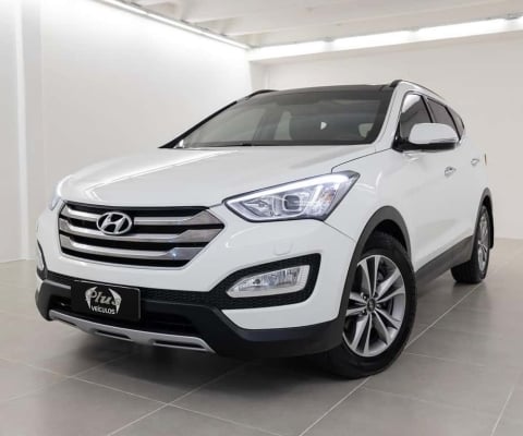 Hyundai Santa SANTA FE GLS 3.3 V6 7LUG - Branca - 2014/2015