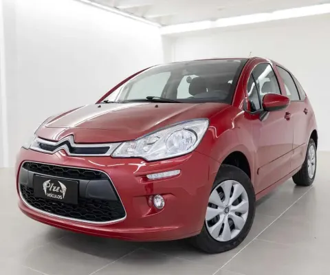 Citroën C3 1.6 ATTRACTION AUT. - Vermelha - 2018/2019