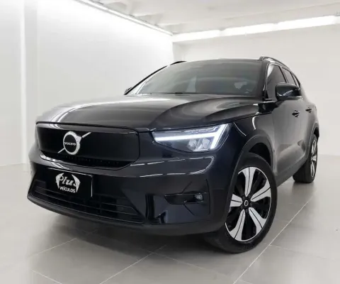 Volvo XC40 P6 RECHARGE ELECTRIC PLUS - Preta - 2022/2023