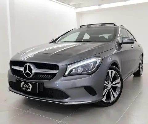 Mercedes-Benz Cla 200 1.6 VISION AUT. - Cinza - 2017/2017
