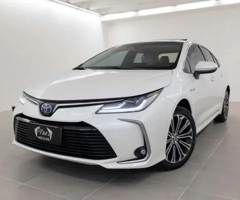 Toyota Corolla 1.8 HYBRID ALTIS PREMIUM - Branca - 2021/2021