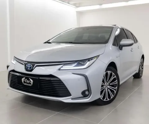 Toyota Corolla 1.8 HYBRID ALTIS PREMIUM - Prata - 2021/2022