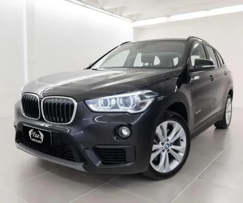 BMW X1 2.0 TURBO SDRIVE20I - Preta - 2017/2018