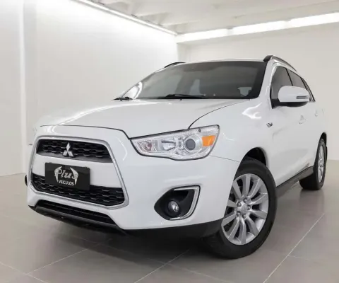 Mitsubishi ASX 2.0 AWD CVT - BLINDADO - Branca - 2015/2015